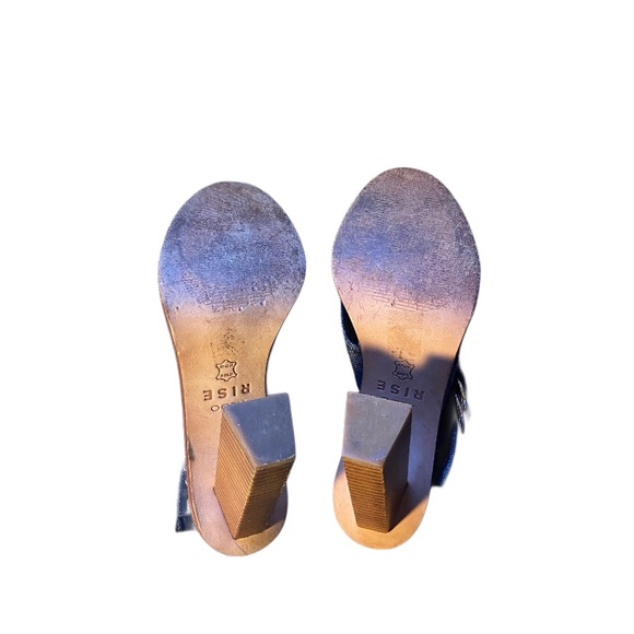 MISHA NONOO X ALDO RISE, Elora Mule in ‘Denim
 (Size 7.5) Good Condition. - Picture 6 of 7